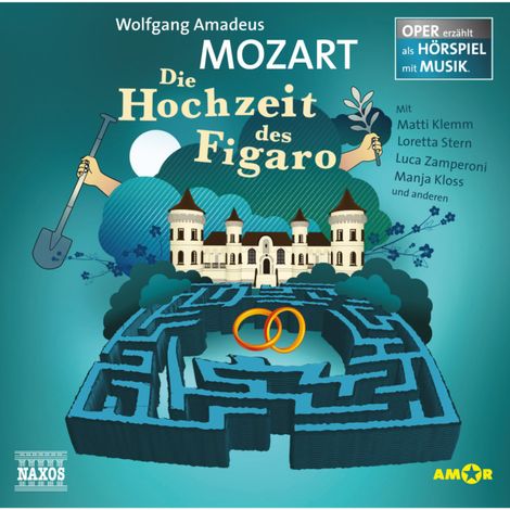 Hörbüch “Die Hochzeit des Figaro - Oper erzählt als Hörspiel mit Musik – Wolfgang Amadeus Mozart”
