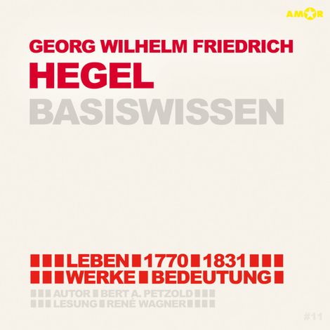 Hörbüch “Georg Friedrich Wilhelm Hegel (1770-1831) - Leben, Werk, Bedeutung - Basiswissen (Ungekürzt) – Bert Alexander Petzold”