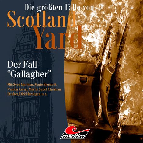 Hörbüch “Die größten Fälle von Scotland Yard, Folge 35: Der Fall "Gallagher" – Paul Burghardt”