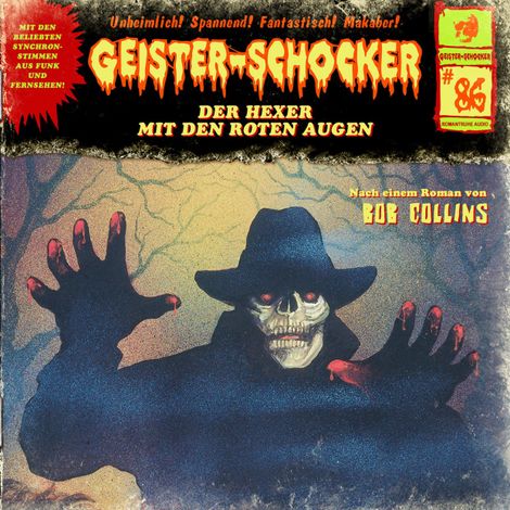 Hörbüch “Geister-Schocker, Folge 86: Der Hexer mit den roten Augen – Bob Collins”