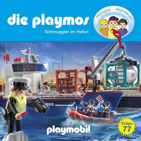Hörbüch “Die Playmos - Das Original Playmobil Hörspiel, Folge 77: Schmuggler im Hafen – Florian Fickel, Simon X. Rost”