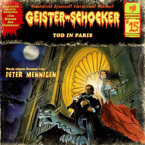 Hörbüch “Geister-Schocker, Folge 15: Tod in Paris / Im Banne der Untoten – Peter Mennigen”