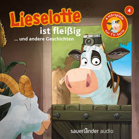Hörbüch “Lieselotte Filmhörspiele, Folge 4: Lieselotte ist fleißig (Vier Hörspiele) – Alexander Steffensmeier, Fee Krämer”