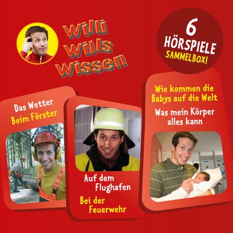 Hörbüch “Willi wills wissen, Sammelbox 4: Folgen 10-12 – Florian Fickel, Jessica Sabasch”