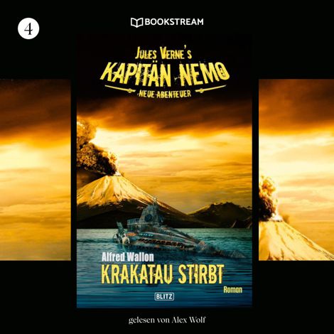 Hörbüch “Krakatau stirbt - Jules Vernes Kapitän Nemo - Neue Abenteuer, Folge 4 (Ungekürzt) – Jules Verne, Alfred Wallon”
