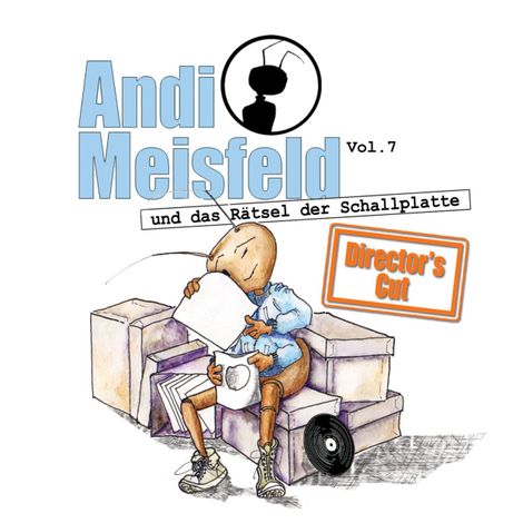 Hörbüch “Andi Meisfeld, Folge 7: Andi Meisfeld und das Rätsel der Schallplatte (Director's Cut) – Tom Steinbrecher”