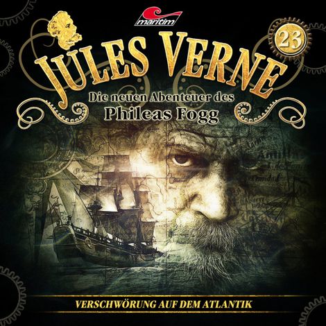 Hörbüch “Jules Verne, Die neuen Abenteuer des Phileas Fogg, Folge 23: Verschwörung auf dem Atlantik – Marc Freund”